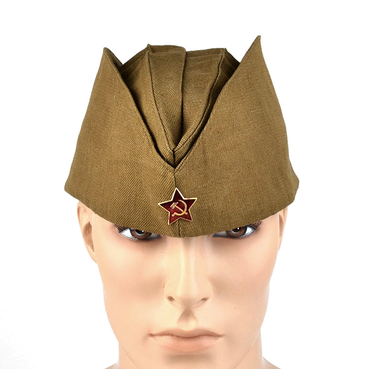 Authentic Russian Soviet Soldier Field Cap