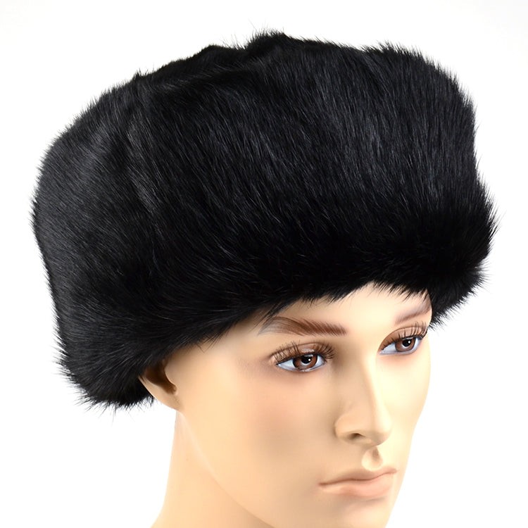 Glamorous Black Mink Ushanka Hat