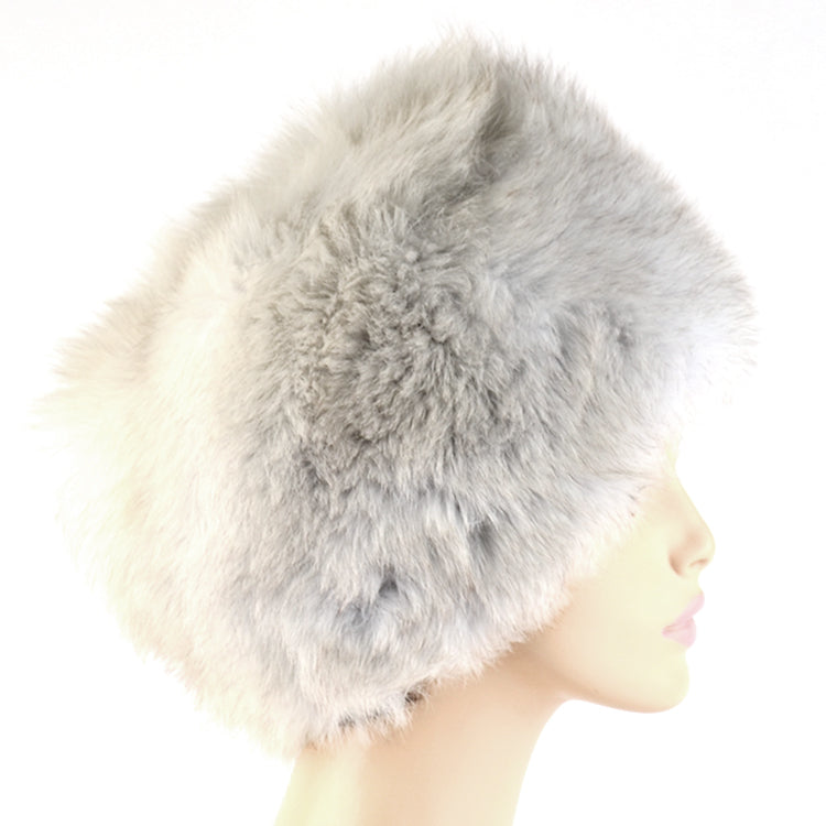Russian Gray Fox Fur Hat