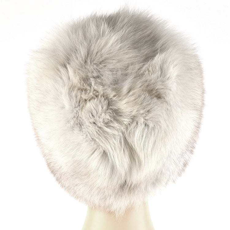 Russian Gray Fox Fur Hat