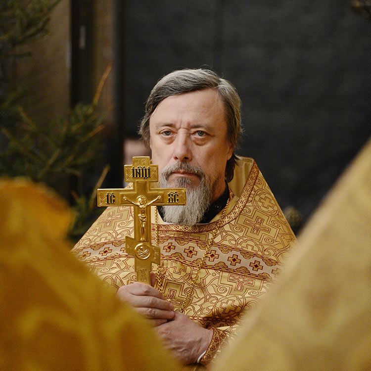 Altar Hand Blessing Cross With Jesus Christ