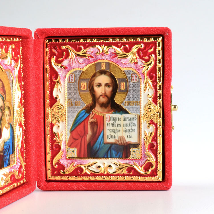 Christ and Mother of Kazan Diptych