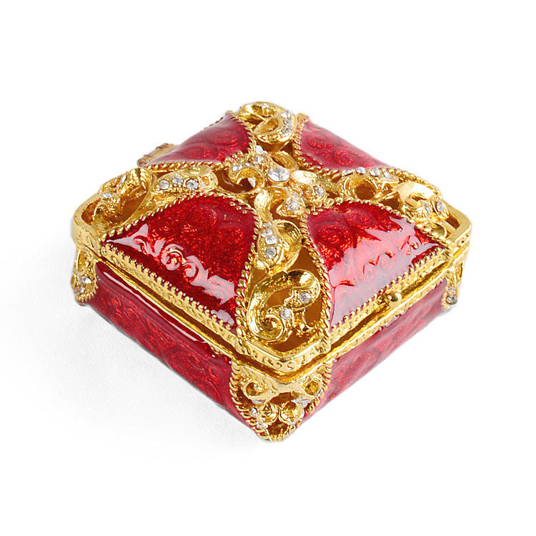 Ornate Gift Package Keepsake Trinket Box