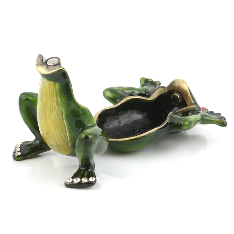 Funny Frog Trinket Box