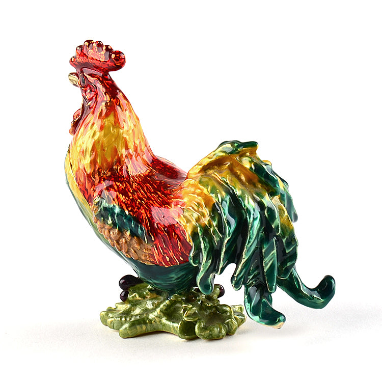 Proud Rooster Trinket Box