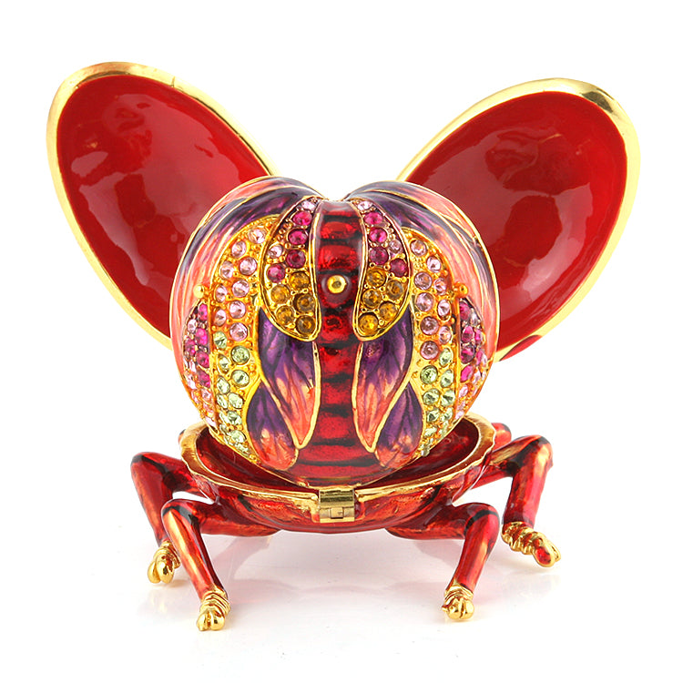 Lady Bug Trinket Box