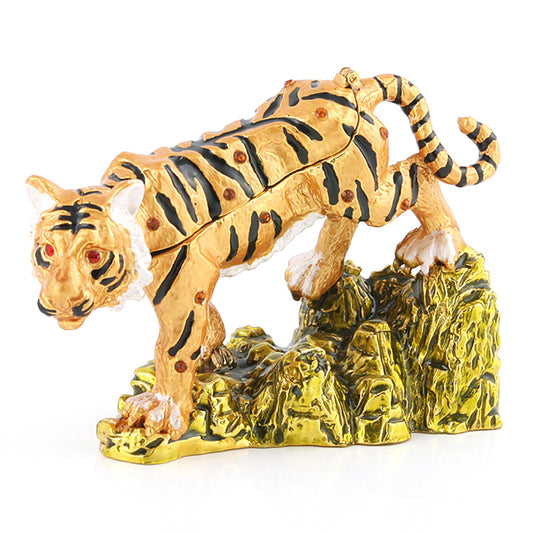 Wild Tiger Trinket Box