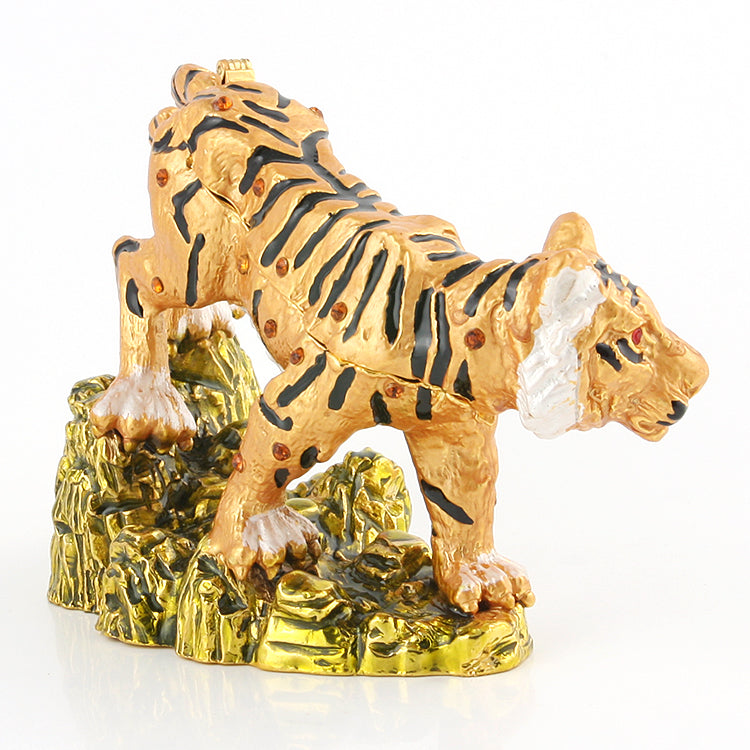 Wild Tiger Trinket Box