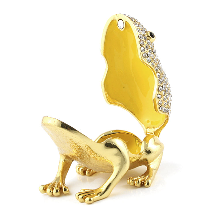 Golden Bejewelled Tree Frog Box