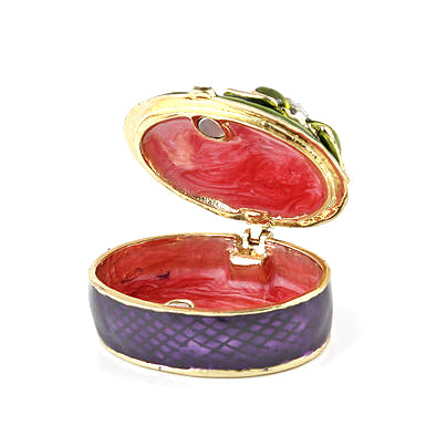 Frog and Ladybug Trinket Box