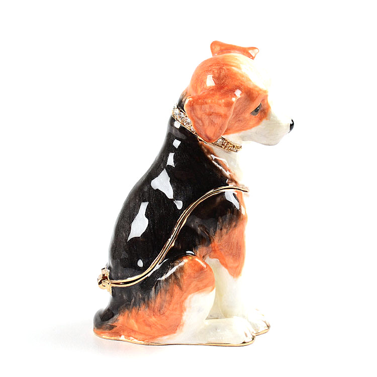 Beagle Puppy Trinket Box