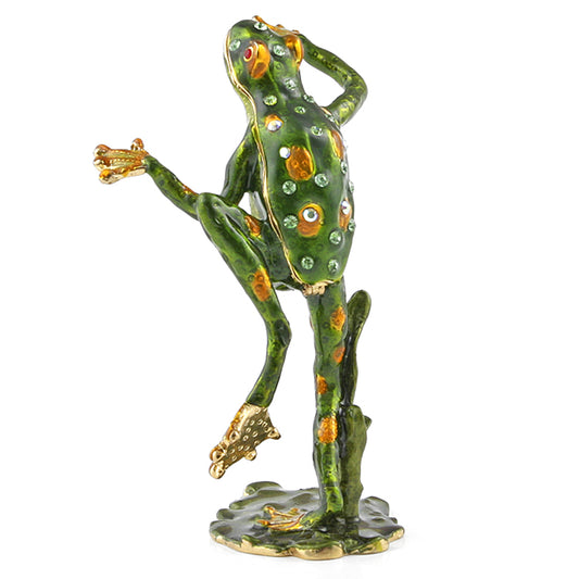 Happy Frog Trinket Box