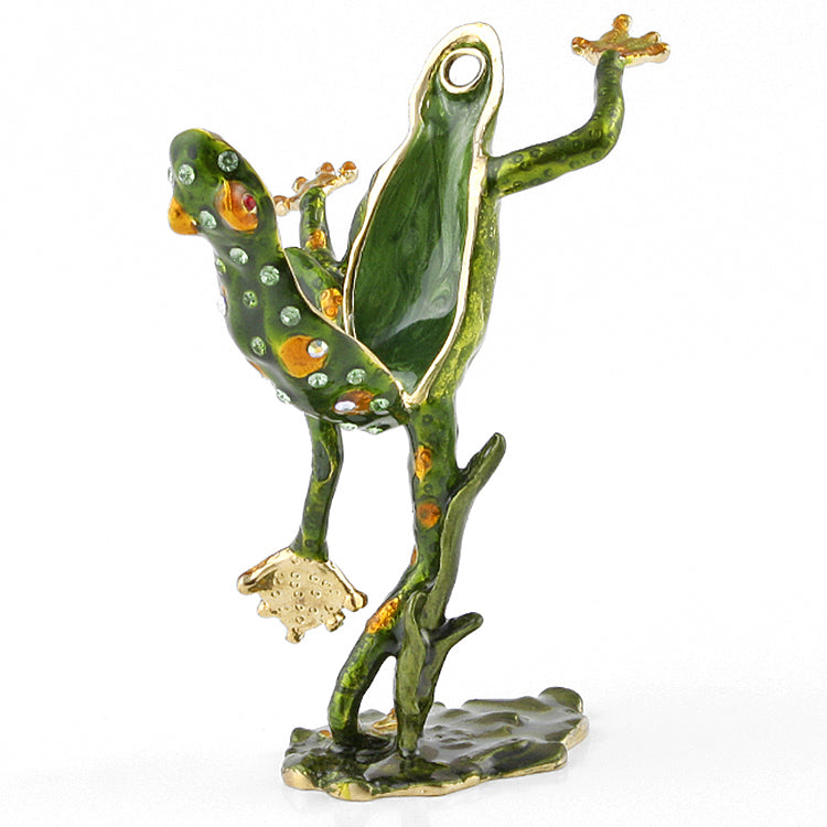 Happy Frog Trinket Box