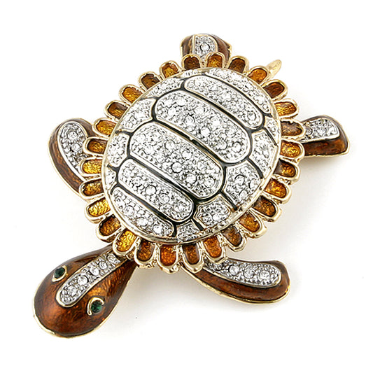 Adorable Tutrle Crystal Box