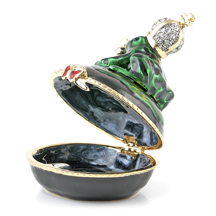 Frog Prince Jeweled Keepsake Box