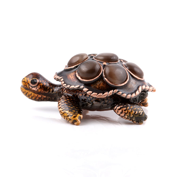 Small Brown Turtle Gift Box