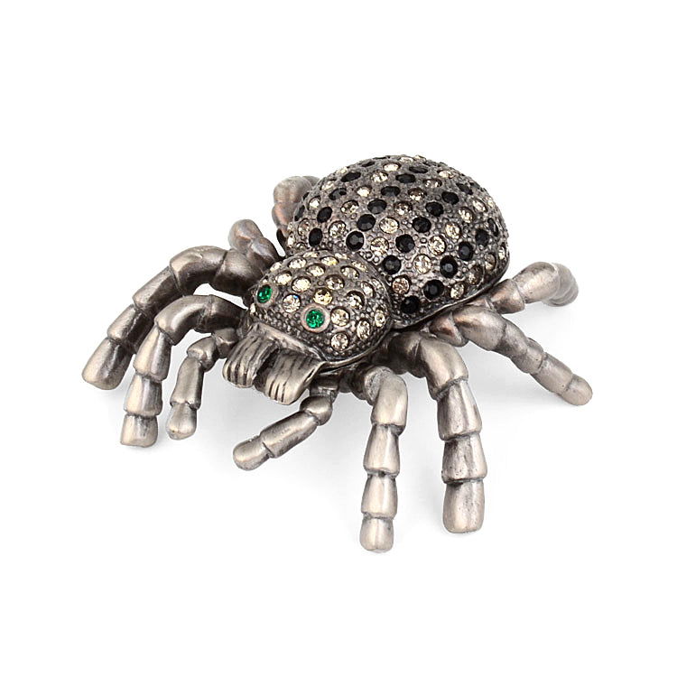 Jeweled Spider Trinket Box
