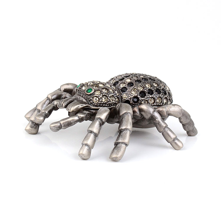Jeweled Spider Trinket Box