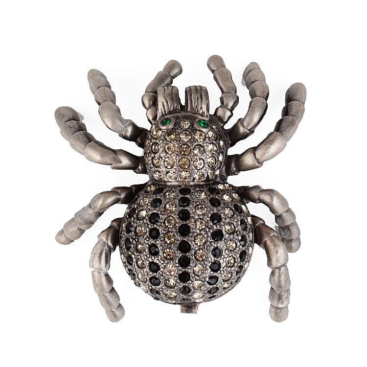 Jeweled Spider Trinket Box
