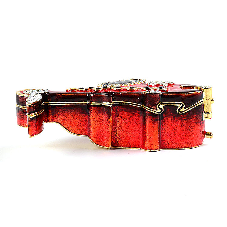 Red Saxaphone Keepsake Box