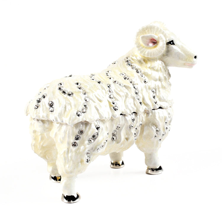 White Sheep with Rhinestones