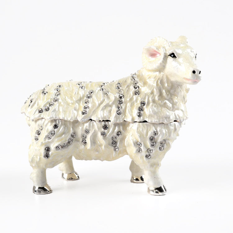 White Sheep with Rhinestones