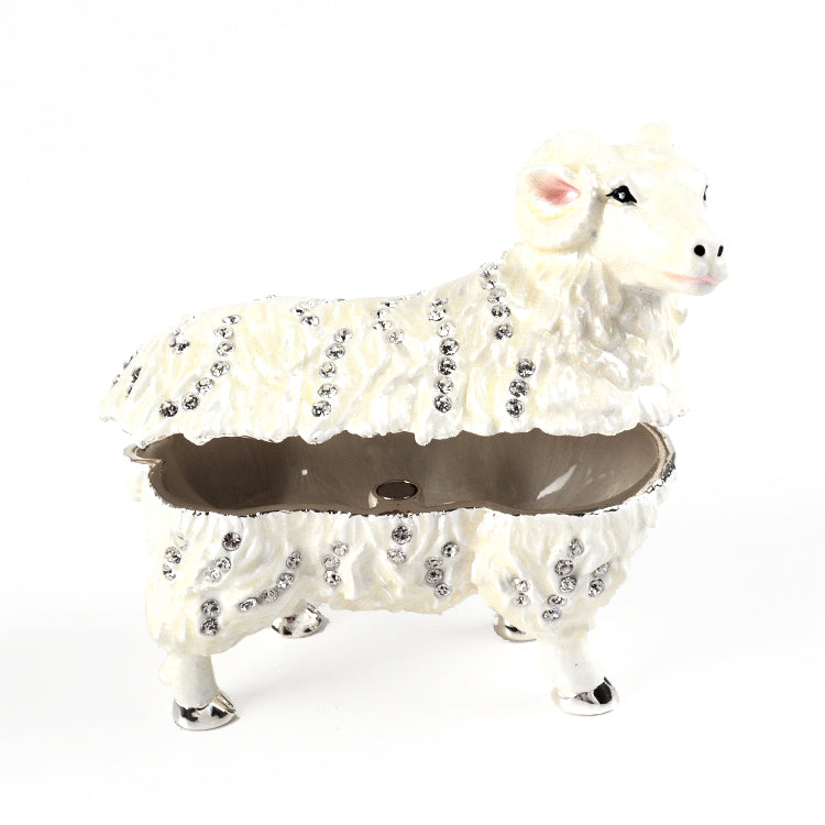 White Sheep with Rhinestones