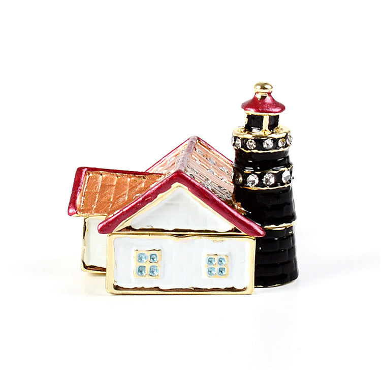 Small Lighthouse Trinket Gift Box
