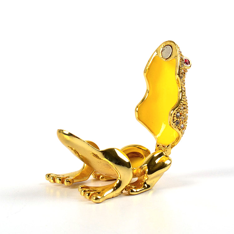 Small Golden Frog Trinket