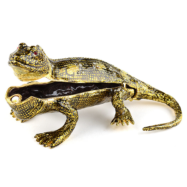 Large Komodo Dragon Trinket Box
