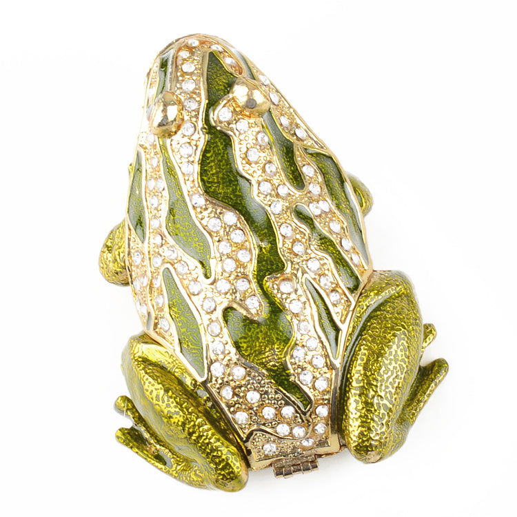 Large and Beautiful Frog Trinket Box