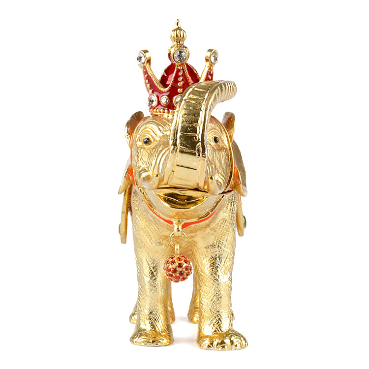 Elephant King Trinket Box