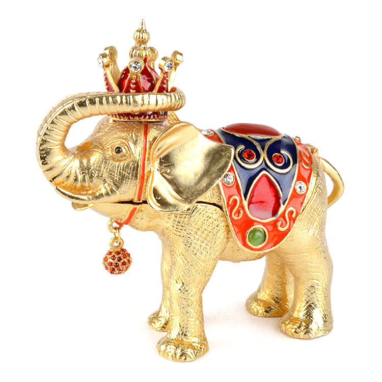 Elephant King Trinket Box