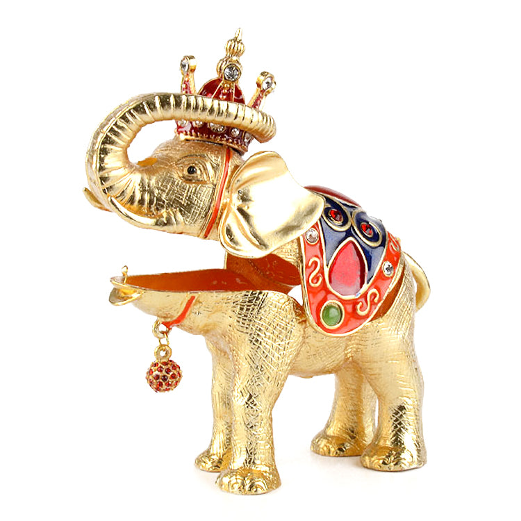Elephant King Trinket Box
