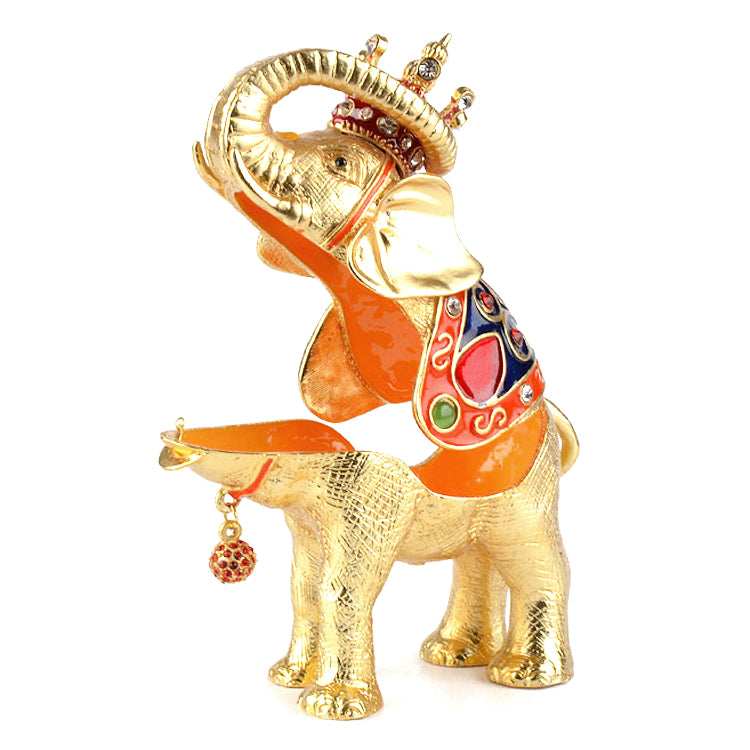 Elephant King Trinket Box