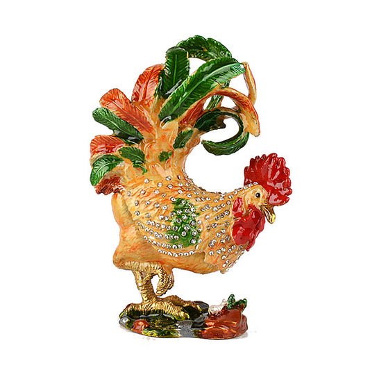 Cockerel Rooster Keepsake Box