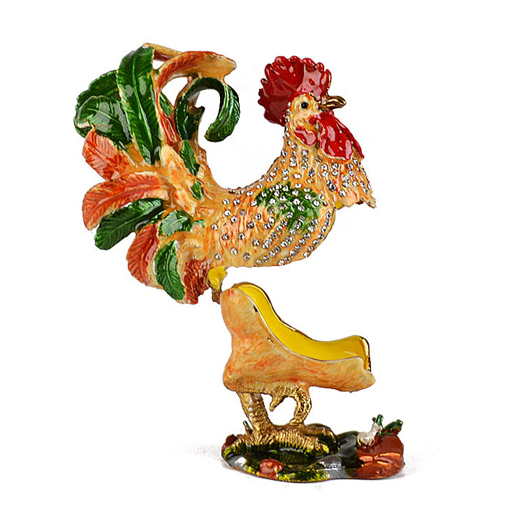 Cockerel Rooster Keepsake Box