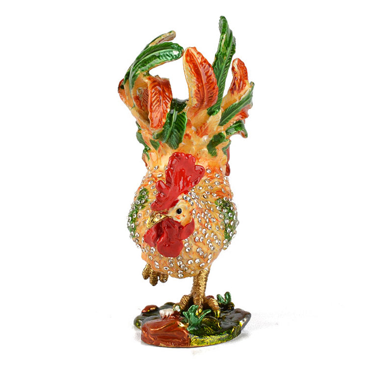 Cockerel Rooster Keepsake Box