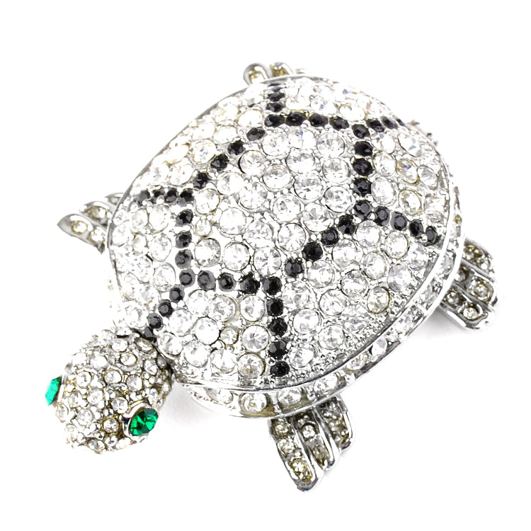 Sparkling Turtle Trinket Box