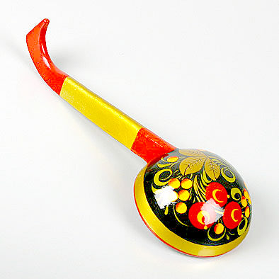 Golden Khokhloma Ladle