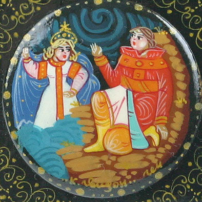 Russian Lacquer Box - Fairytale