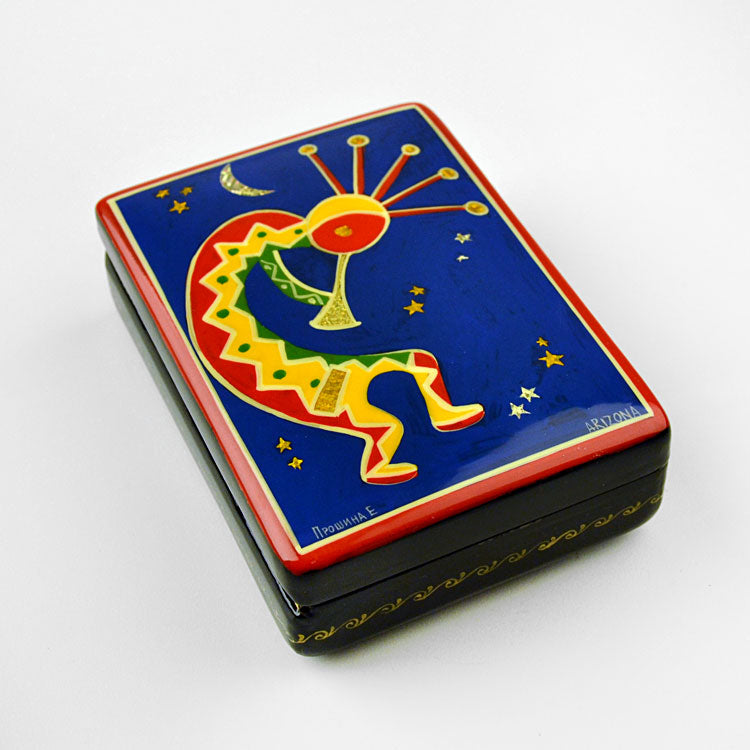 Bright Kokopelli Box