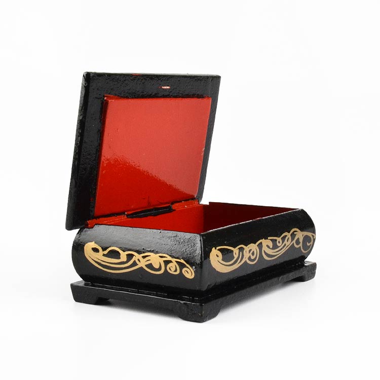 Guiding Mother of God Weeping Icon Lacquer Box