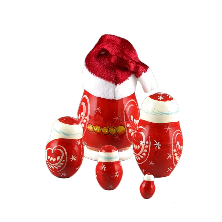 Cute Santa Claus Nesting Doll