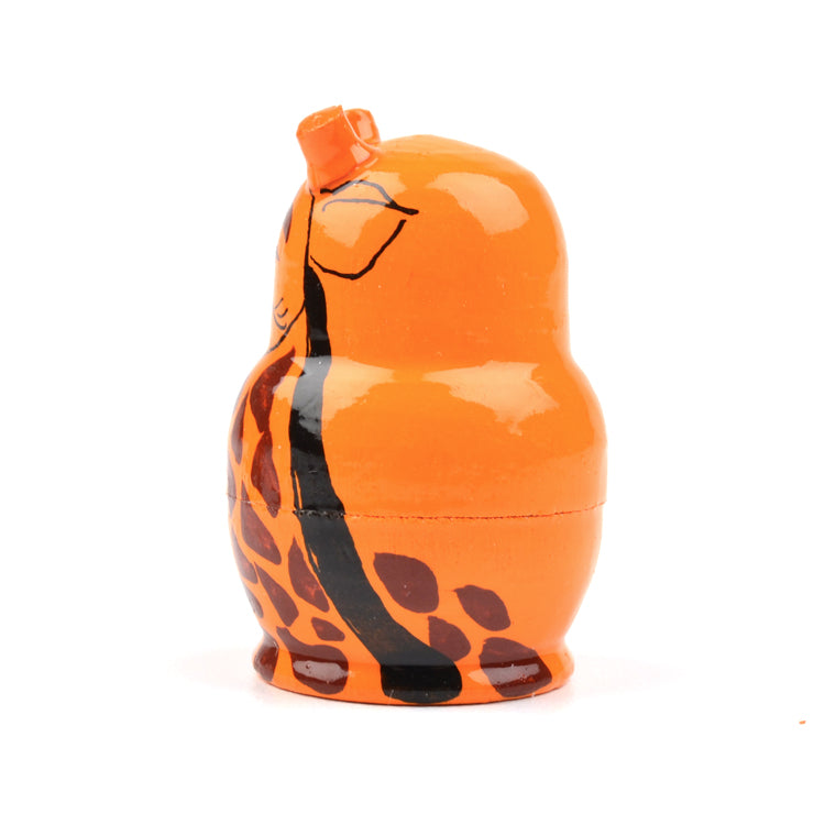 1 1-4" Tiny Giraffe Matryoshka