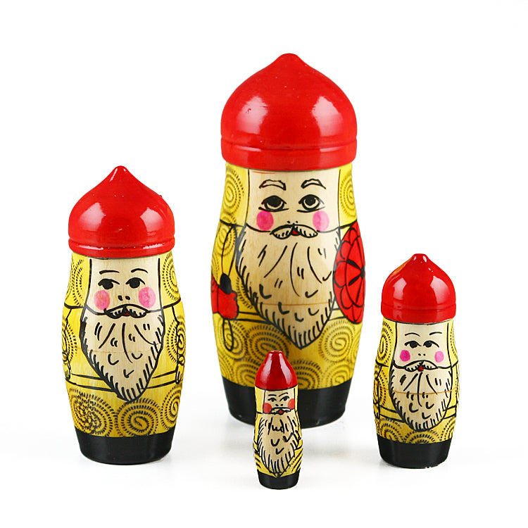 Russian Warriors Stacking Doll