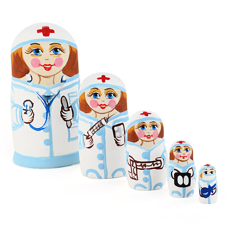 Physician Doctor Nurse Matryoshka