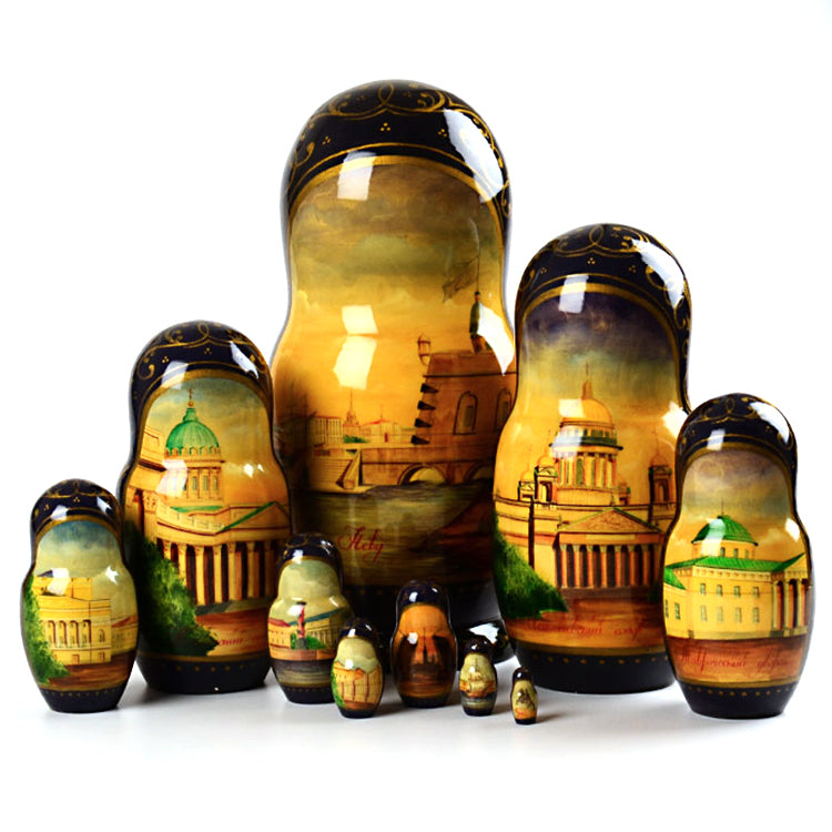 Peter The Great & Czars Nesting Doll