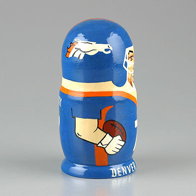 Denver Broncos Russian Nesting Doll