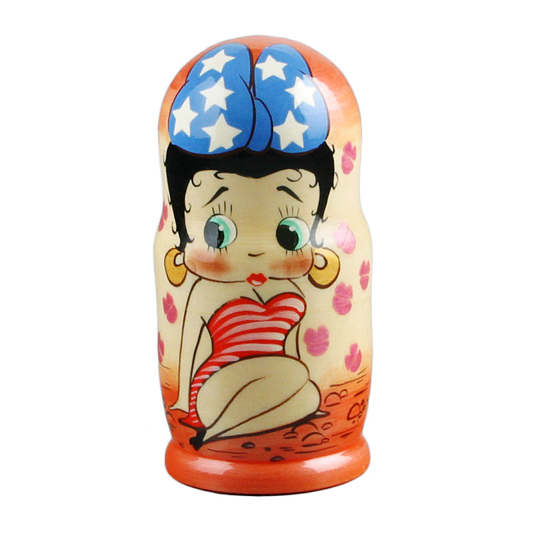 Fun Betty Boop Nested Doll